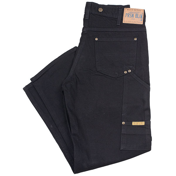 Double Knee Work Jeans, Black