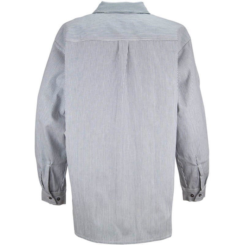 Hickory Shirt by Prison Blues -- The hickory shirt has a back yoke and two button cuffs.