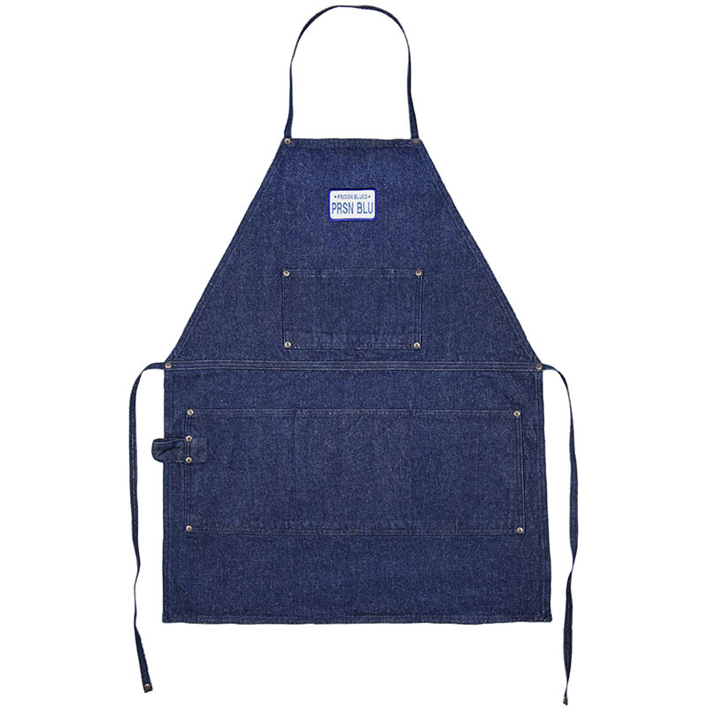 Prison Blues Work Apron