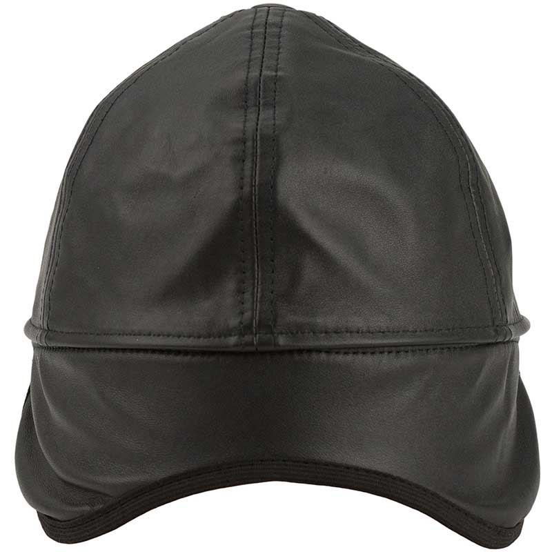 Leather Baseball Cap