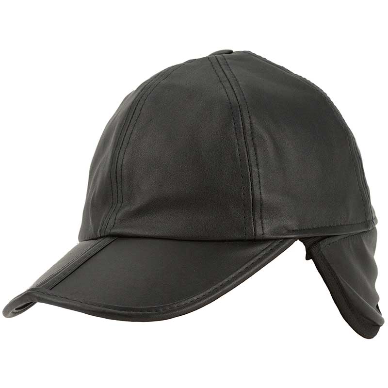 Leather Baseball Cap