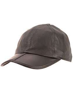 Leather Baseball Cap