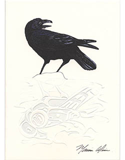 Raven Notecards