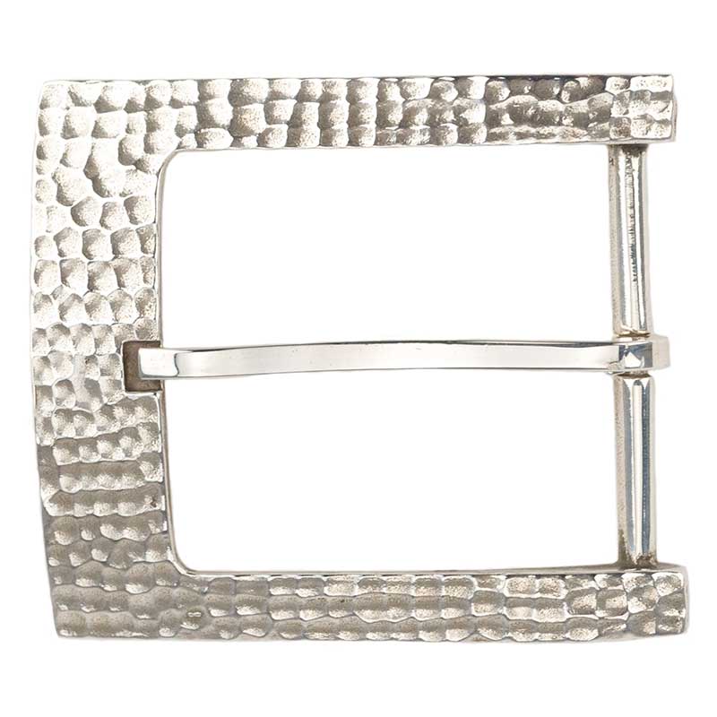 Hammered Silver Buckle