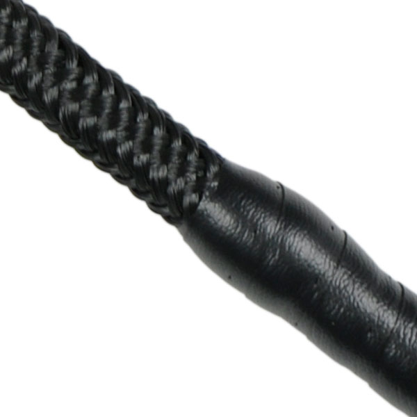 Karaka Stock Whip, 6 ft, detail showing handle