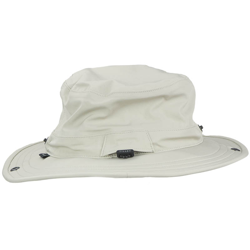 Rainproof Bucket Hat by Tilley, Stone, Back View