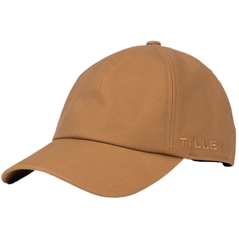 Waxed Baseball Cap, British Tan