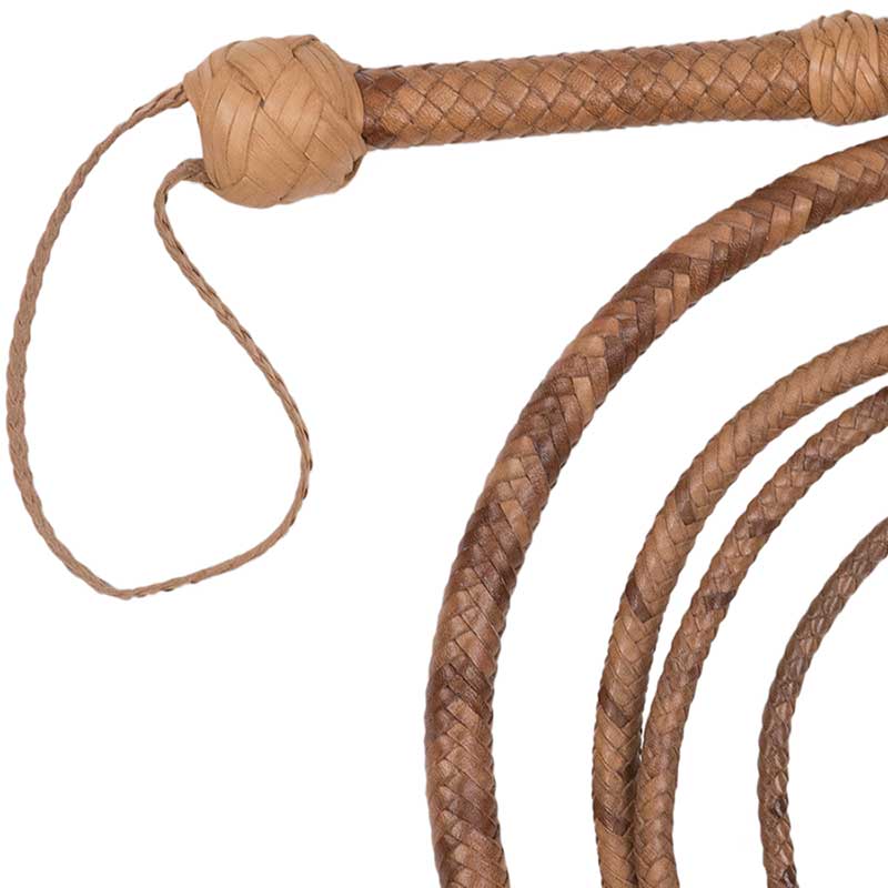 Bullwhip, 12 ft., Natural Tan