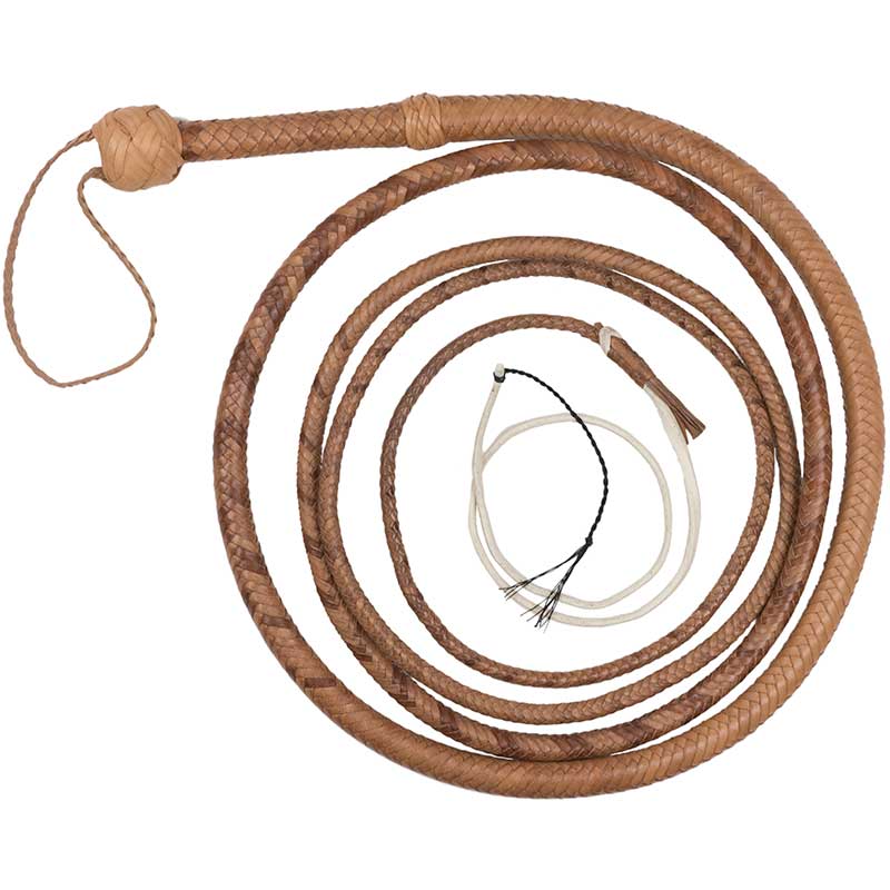 David Morgan: Bullwhip, 12 ft., Natural Tan David Morgan Exclusive