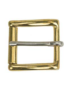 Plain Brass Buckle, fits No. 802 Belt