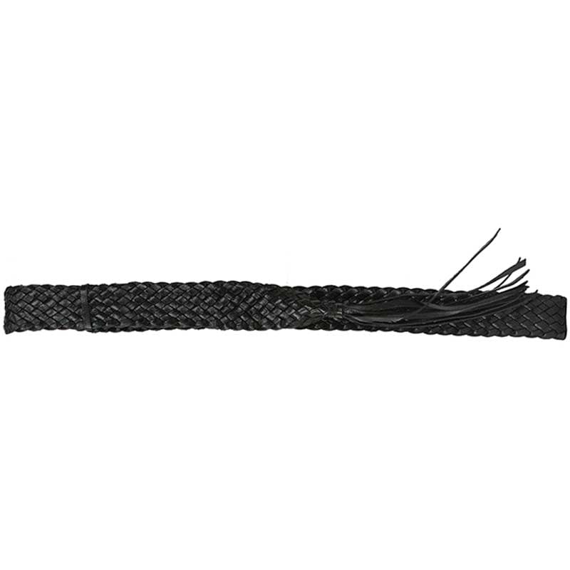 Ten Plait Hat Band, Black