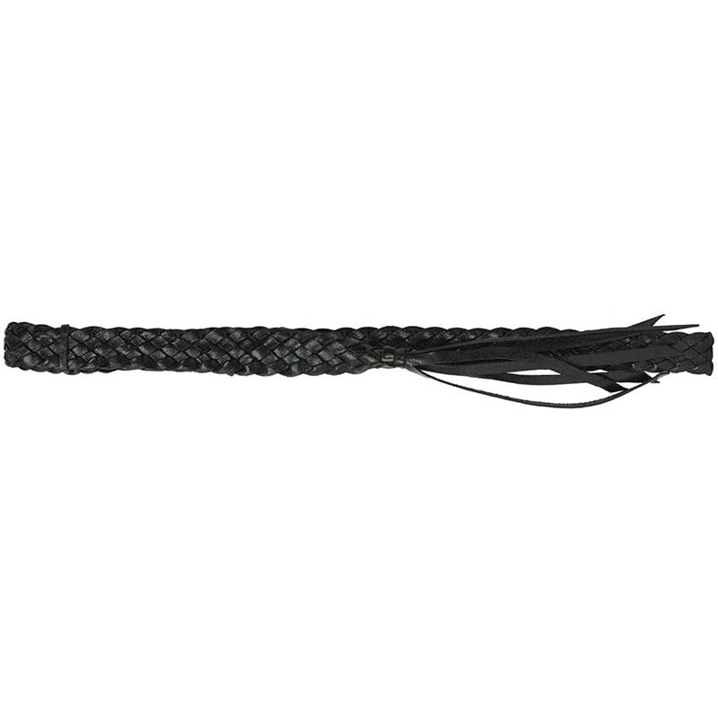 Six Plait Hat Band, Black