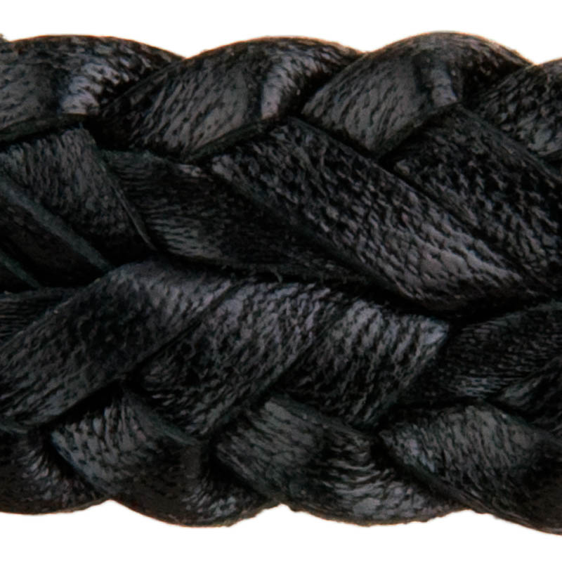 Center Strand Hat Band, Black