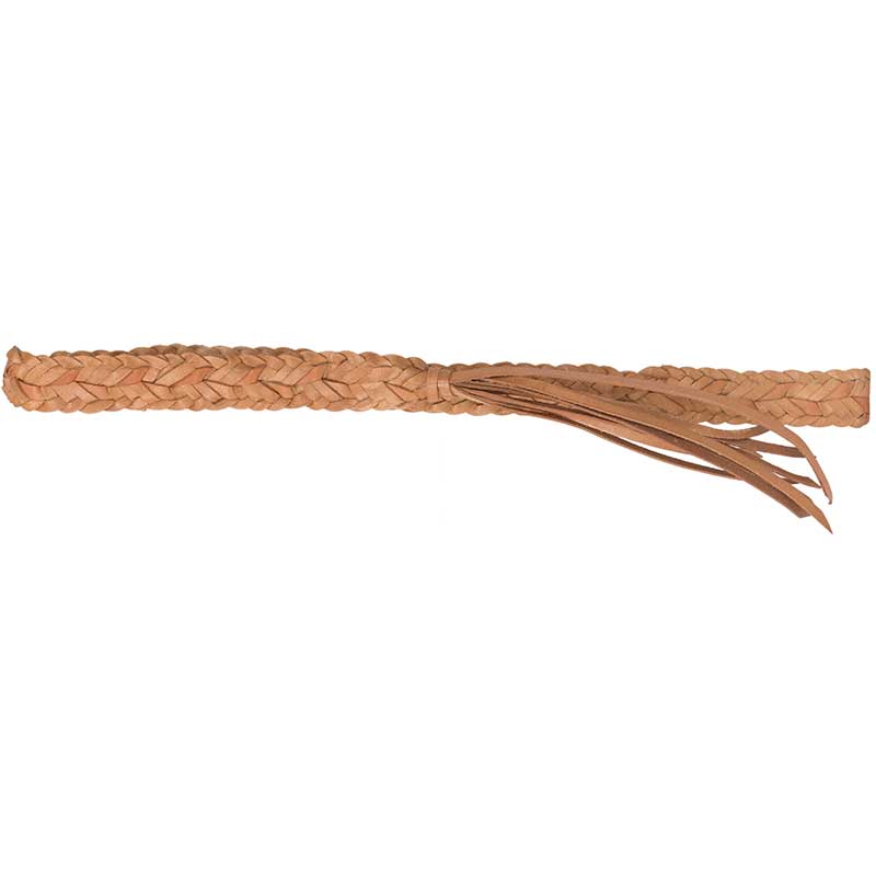 Center Strand Hat Band, Natural Tan