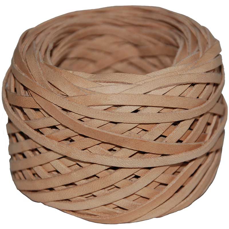 1/8 inch Kangaroo Lace, Natural