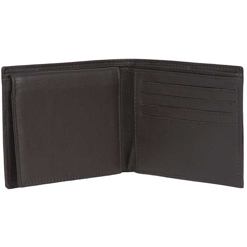 Eight Pocket Wallet by Ador with ID Flap, Brown