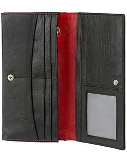 Women's Clutch, Kangaroo Leather