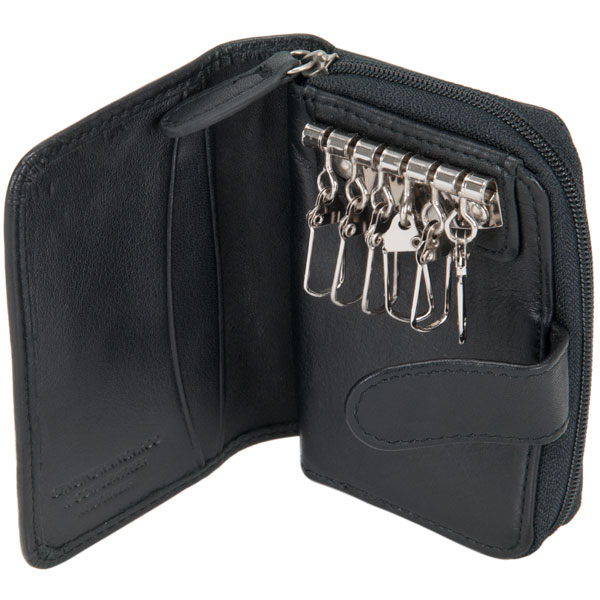 leather key pouch