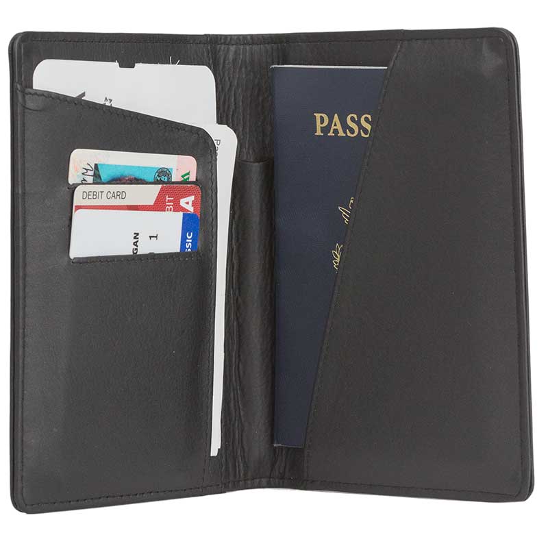Passport Wallet, Kangaroo Leather