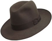 Squatter Hat with Center Dent