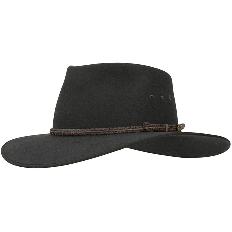 Cattleman Hat by Akubra, Graphite Gray