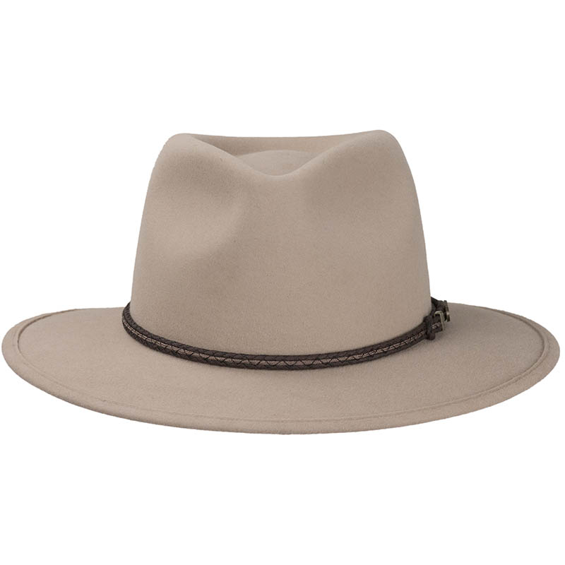 akubra traveller hat sand