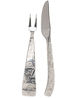 Pate Knife and Fork