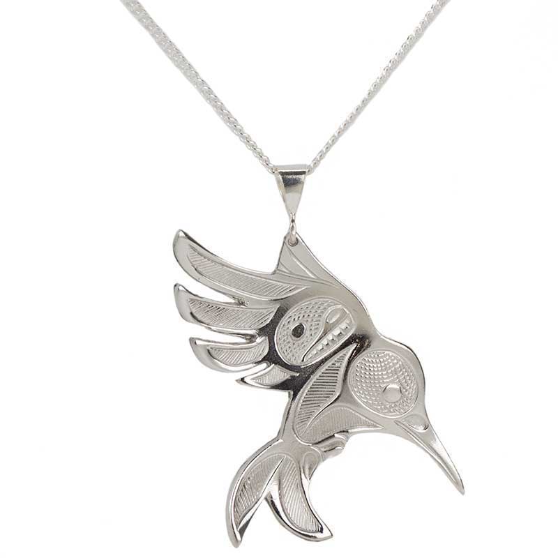 Hummingbird in Flight Pendant