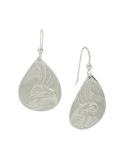 Hummingbird Teardrop Earrings