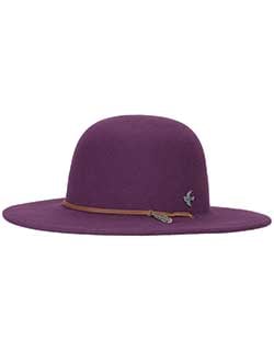 Bird & Feather Wool Felt Hat