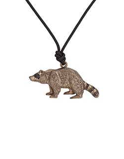 Raccoon Pendant