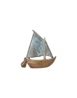 Gaff Rigged Sailboat Pin