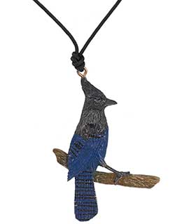 Steller's Jay Pendant