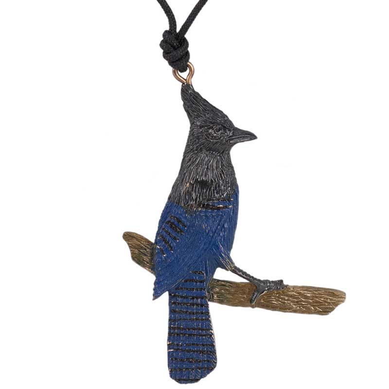 Steller's Jay Pendant