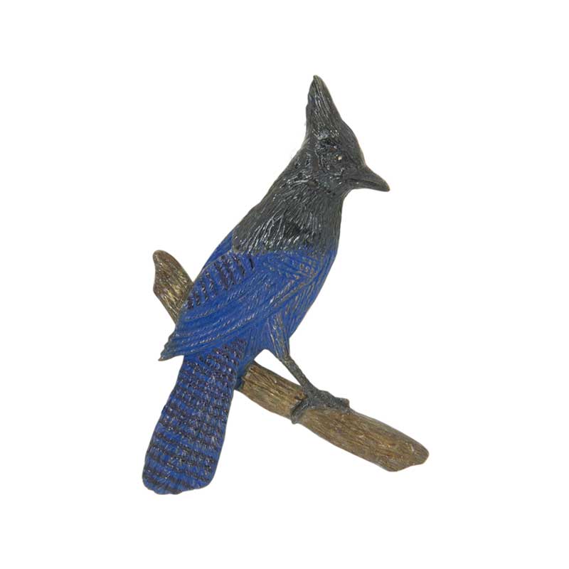 Steller's Jay Pin, Bronze