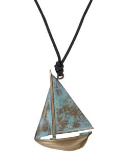 Buzzard's Bay Sailboat Pendant