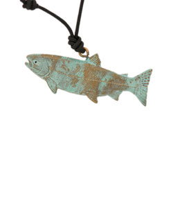 Coho Salmon Pendant