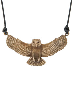 Owl Magnifying Glass Necklace – Streets of Orleans