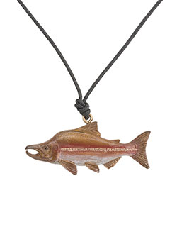 Humpback Salmon Pendant