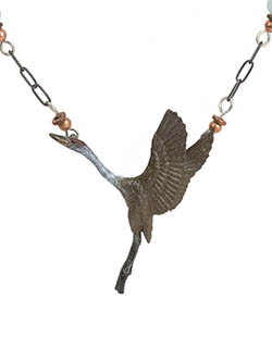 Sandhill Crane Necklace