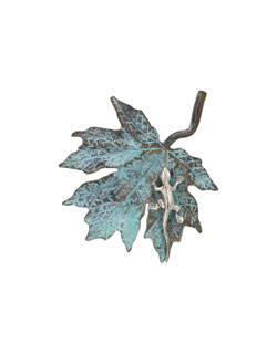 Maple Leaf with Lizard Pin