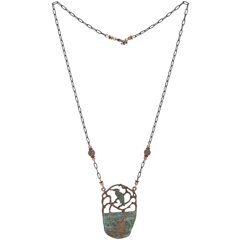 Heron Reflections Necklace