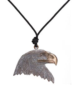 Bald Eagle Head  Pendant