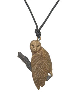 Barn Owl Pendant