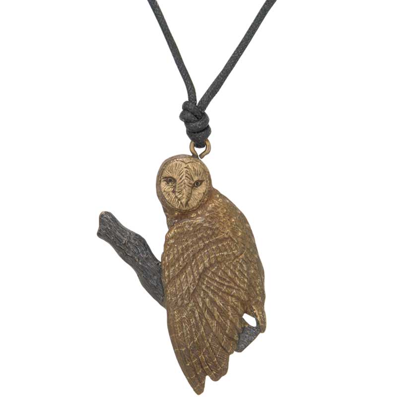 Barn Owl Pendant