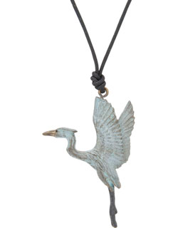 Heron Rising Pendant