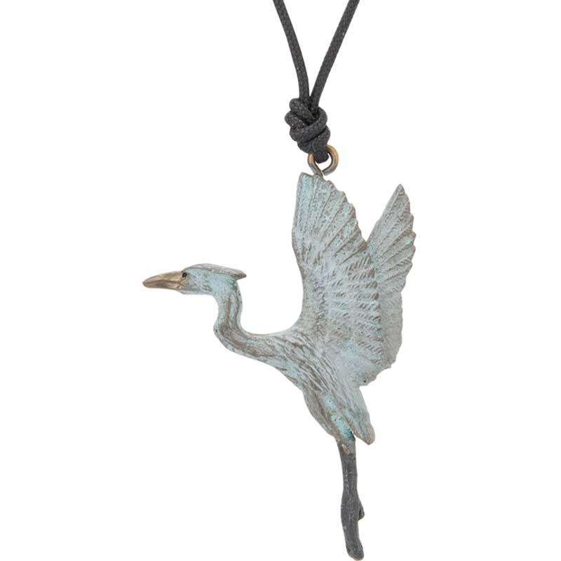 Heron Rising Pendant