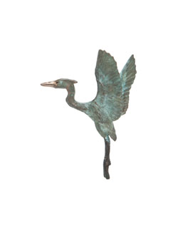 Heron Rising Pin