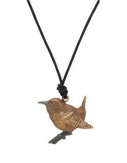 Winter Wren Pendant