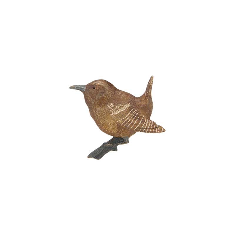 Wren Pin, Bronze